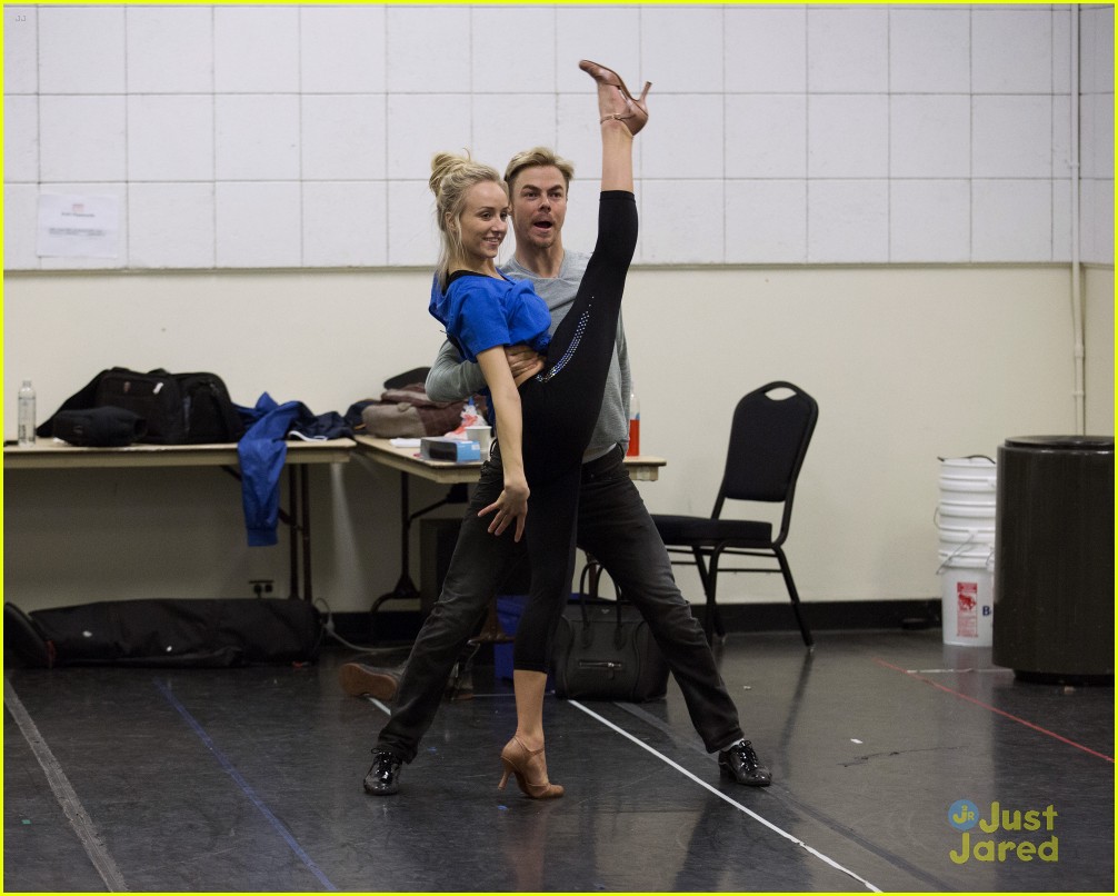 Derek Hough Spins Nastia Liukin Around & Around & Around In Cute Instagram Video