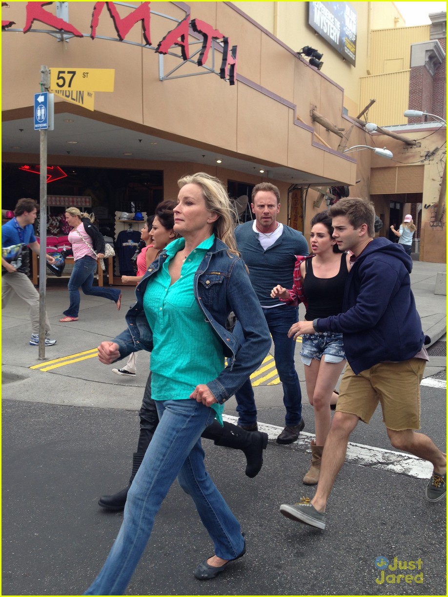 Ryan Newman Begins Filming 'Sharknado 3' With Boyfriend Jack Griffo (Exclusive Photos!)