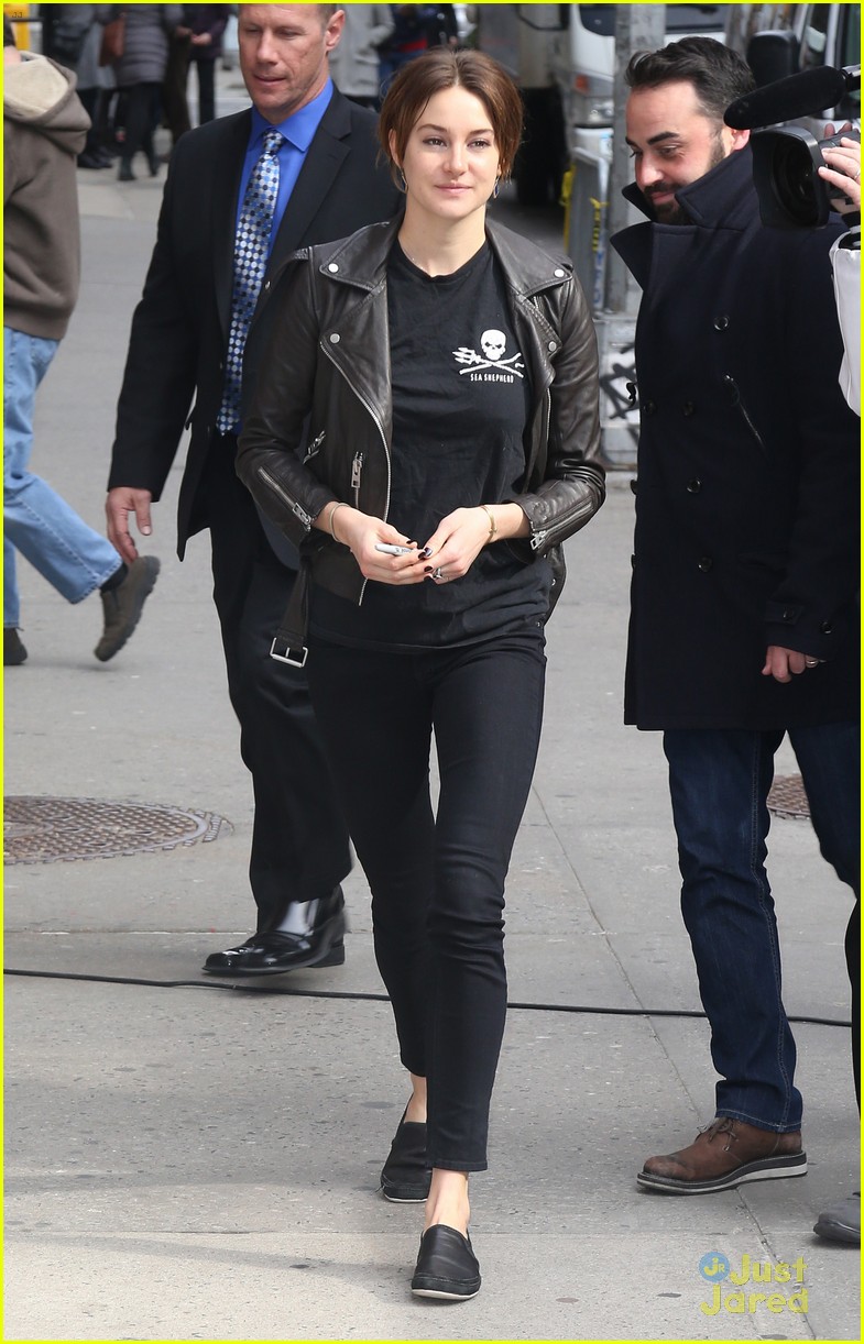 Shailene Woodley Rocks 'Insurgent' Red Carpet with Theo James!