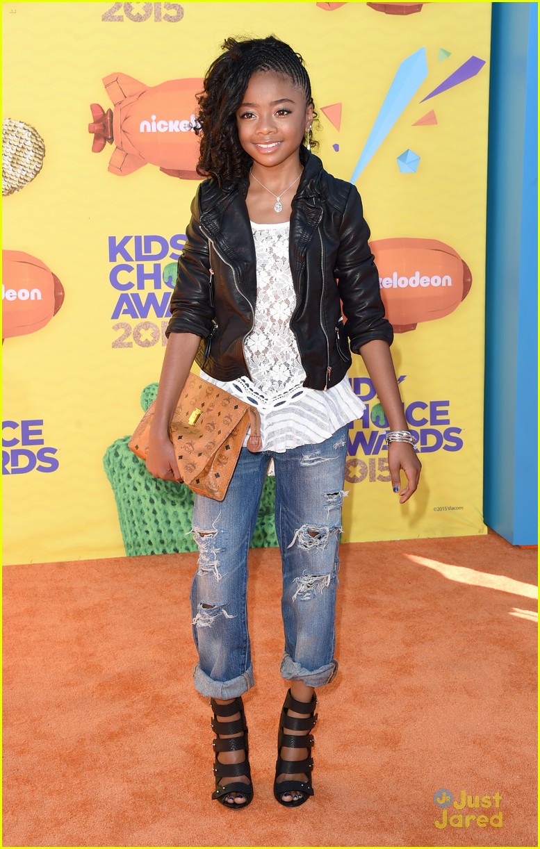 Skai Jackson & Cameron Boyce Bring 'Jessie' To Kids Choice Awards 2015