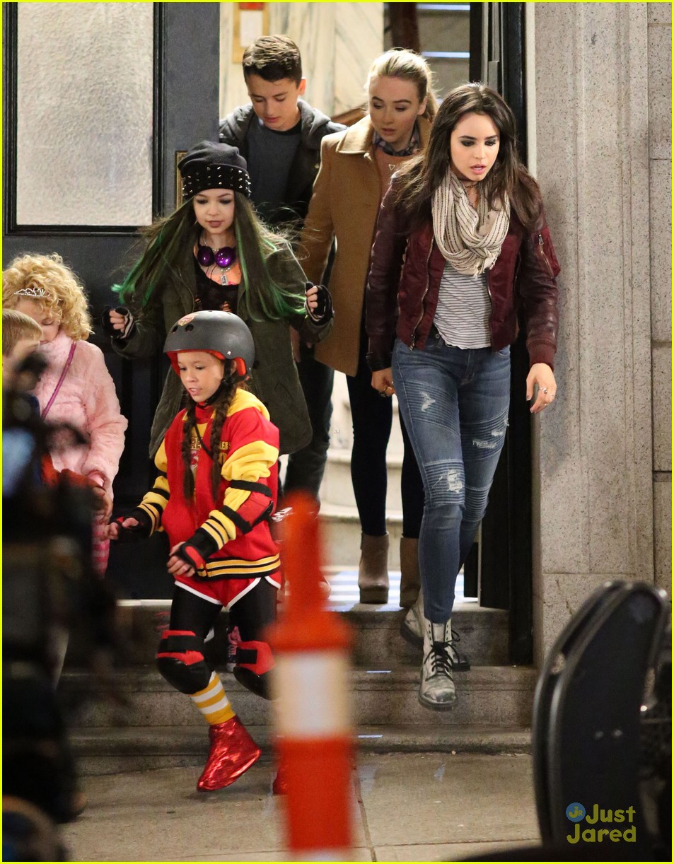 Sabrina Carpenter & Sofia Carson Start Filming 'Further Adventures In Babysitting'