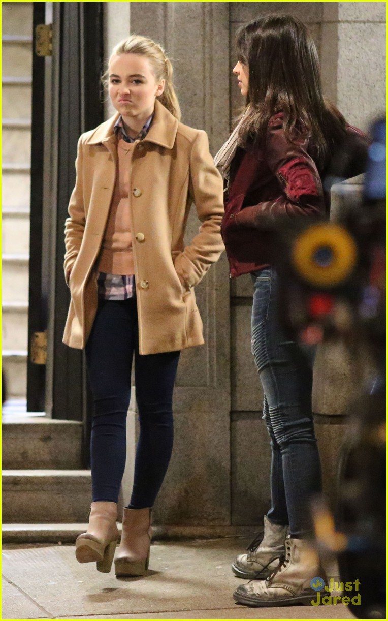 Sabrina Carpenter & Sofia Carson Start Filming 'Further Adventures In Babysitting'