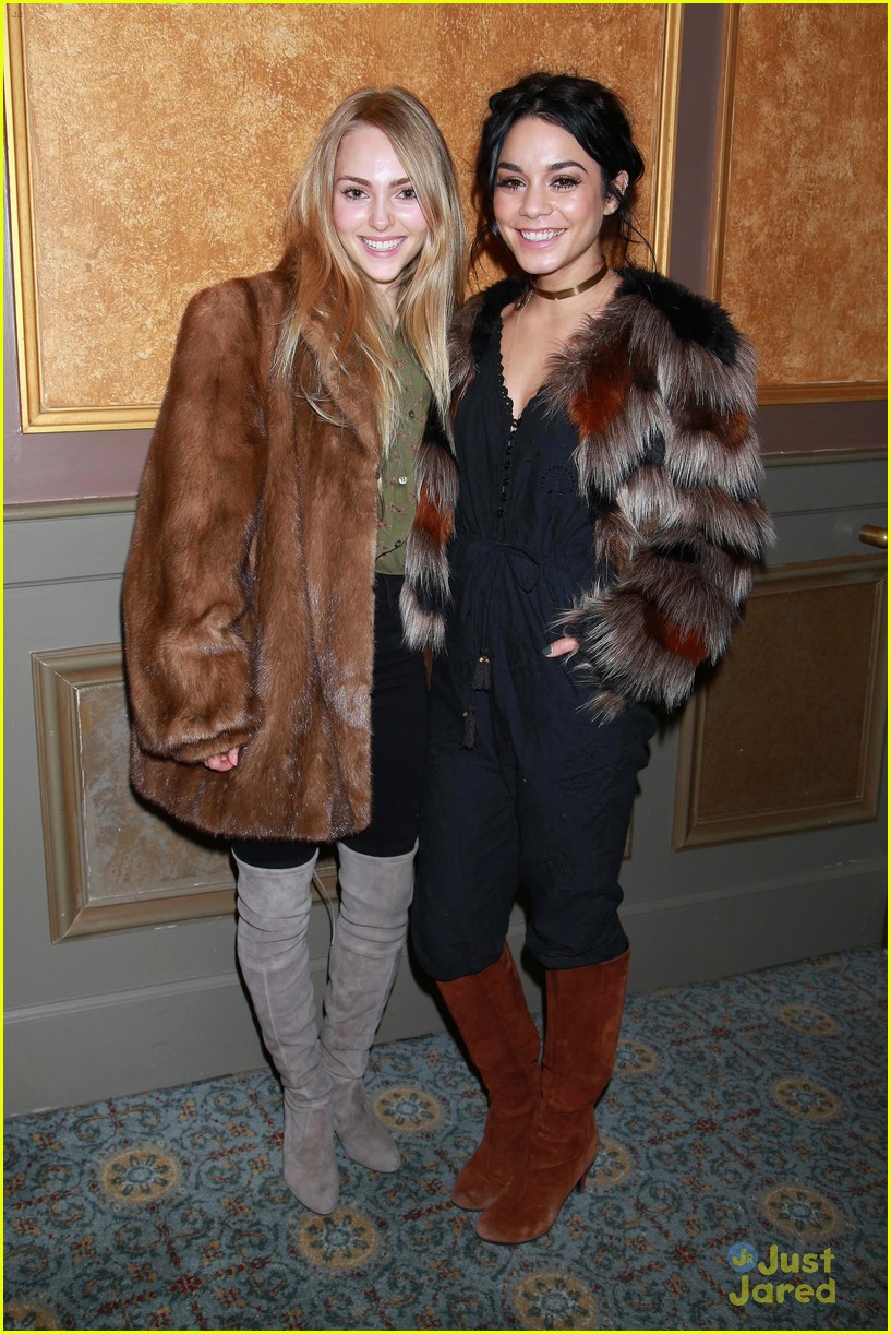 Vanessa Hudgens & AnnaSophia Robb Catch a Broadway Show Together!
