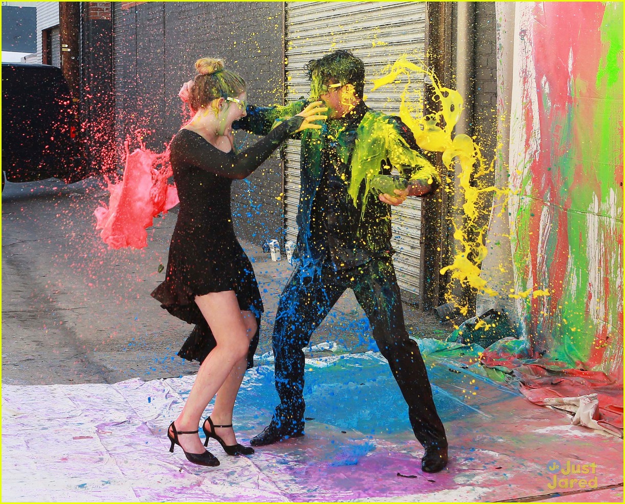 Willow Shields & Mark Ballas Paint the Town on 'DWTS' - See the Pics!