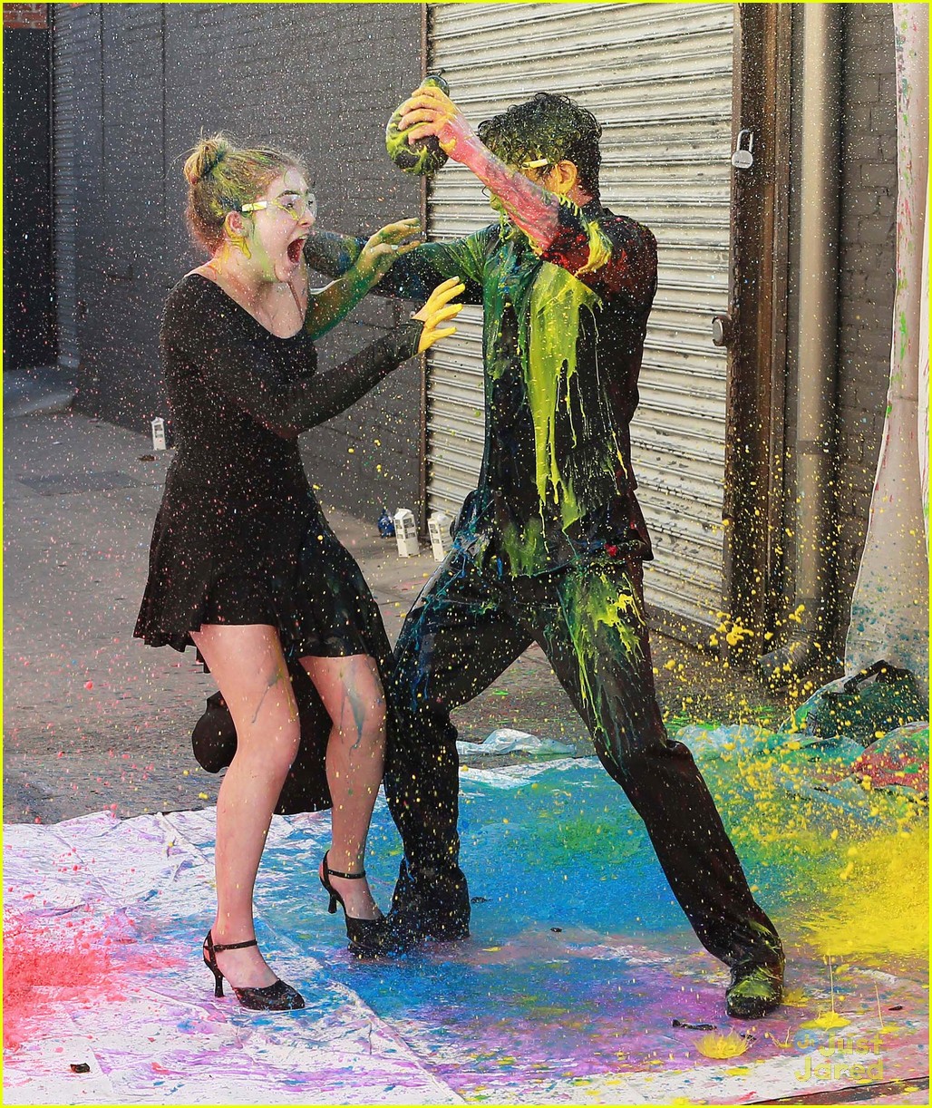 Willow Shields & Mark Ballas Paint the Town on 'DWTS' - See the Pics!