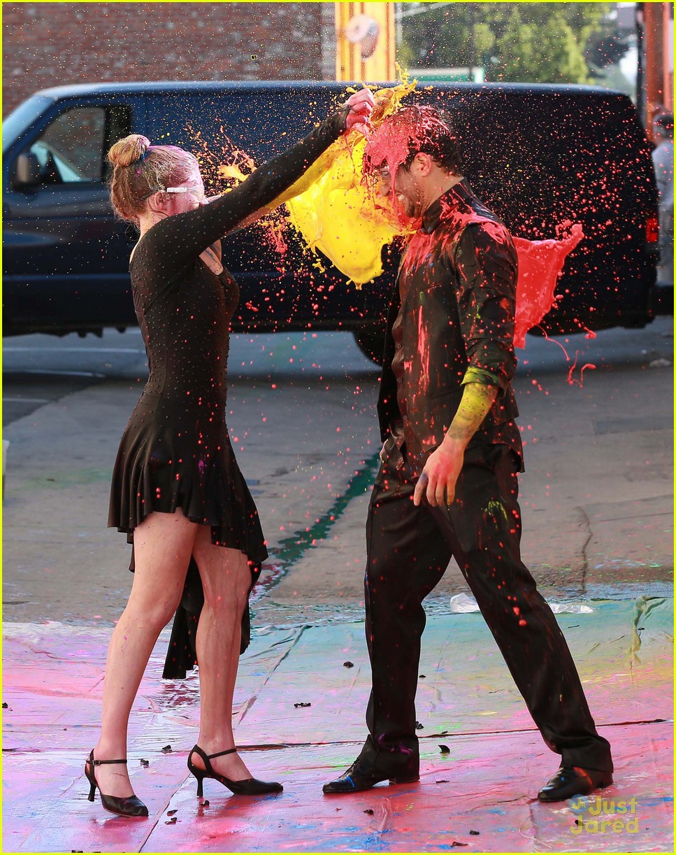 Willow Shields & Mark Ballas Paint the Town on 'DWTS' - See the Pics!