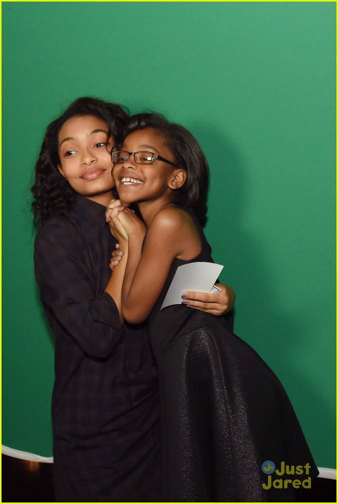 Yara Shahidi & Marcus Scribner Celebrate at 'black-ish's Season One Wrap Party