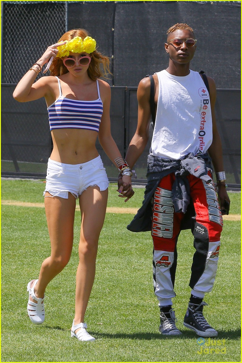 Bella Thorne Is 'Feeling Groovy' At Coachella Music Festival