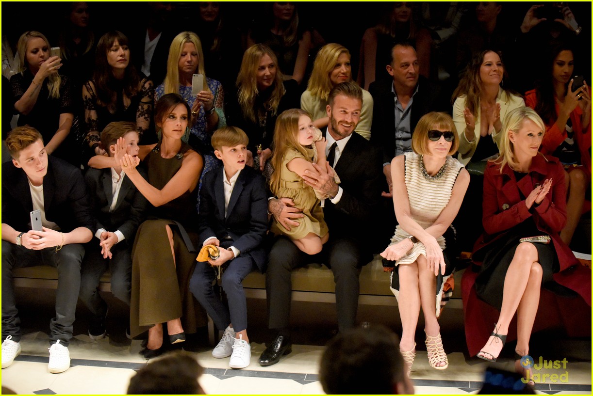 Brooklyn Beckham Gets Photobombed by Cara Delevingne at Burberry Show!