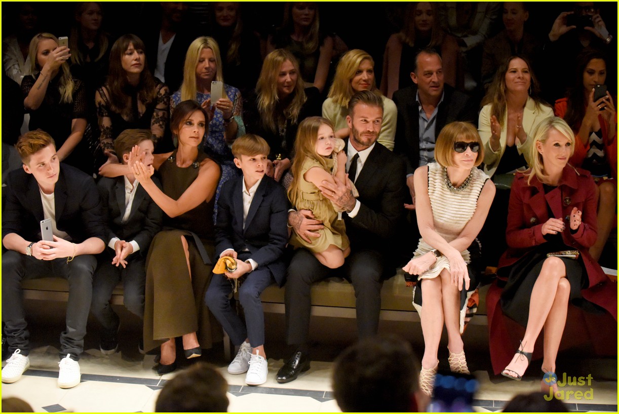 Brooklyn Beckham Gets Photobombed by Cara Delevingne at Burberry Show!