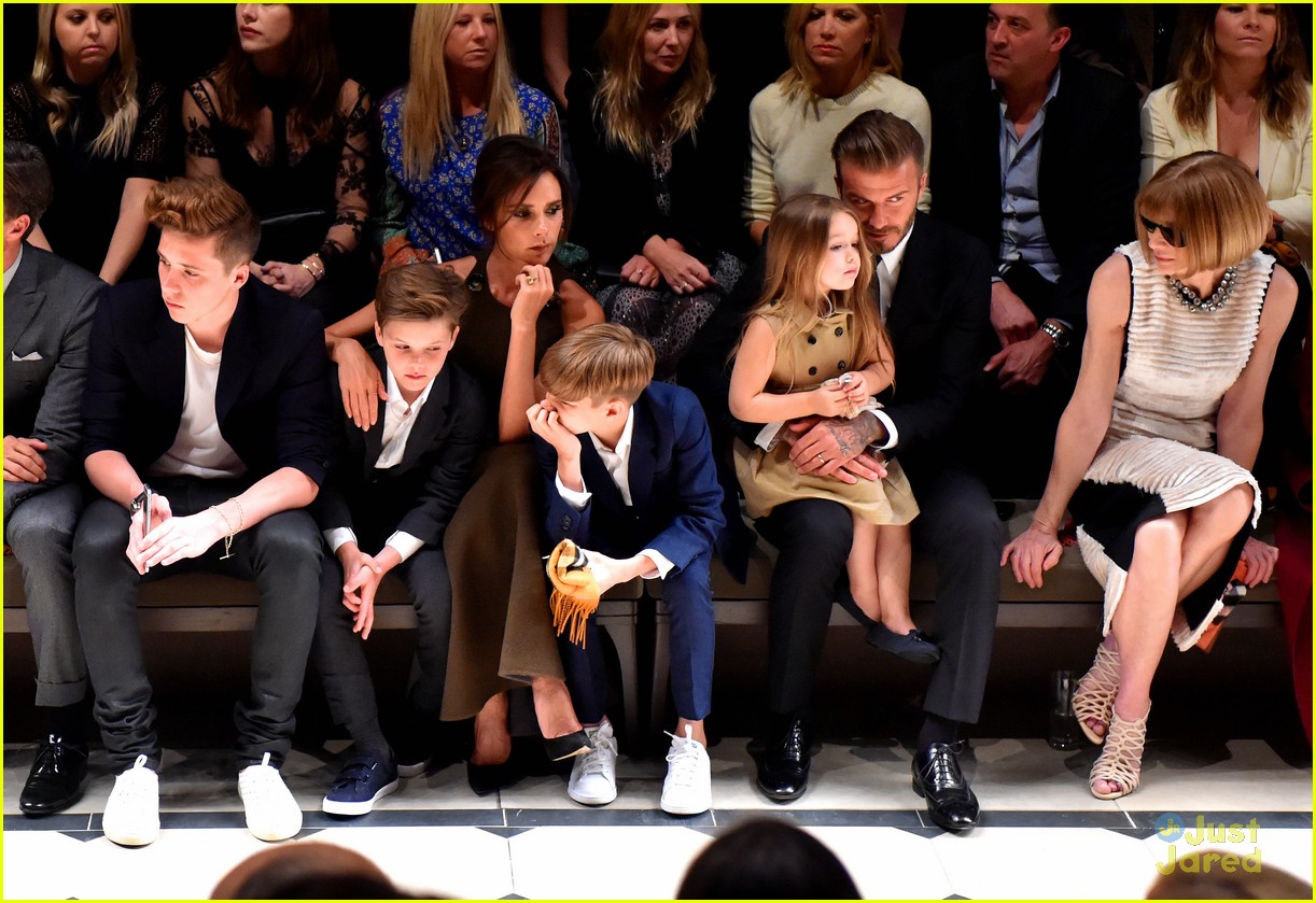 Brooklyn Beckham Gets Photobombed by Cara Delevingne at Burberry Show!