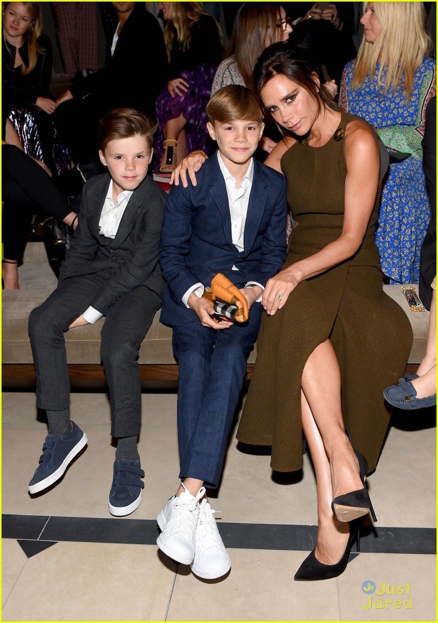 Brooklyn Beckham Gets Photobombed by Cara Delevingne at Burberry Show!