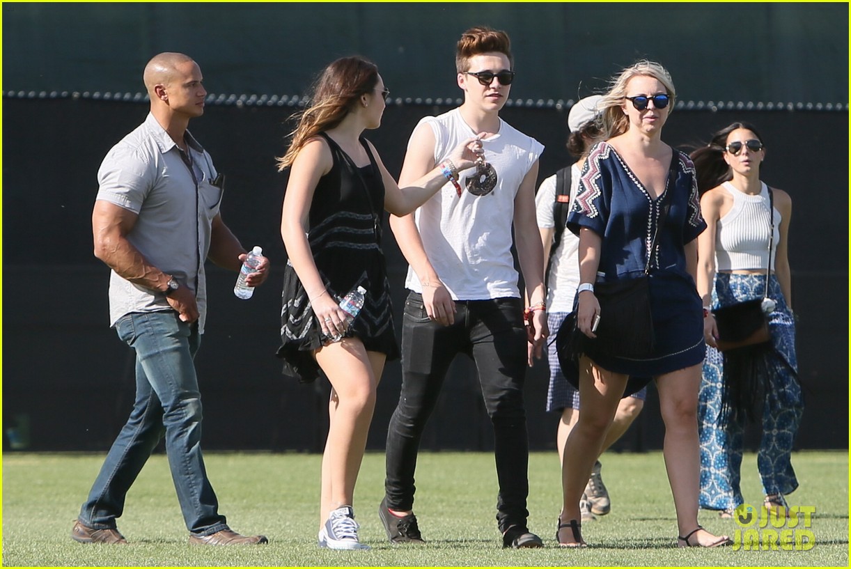 Brooklyn Beckham & Sofia Richie Check Out Coachella Day One!