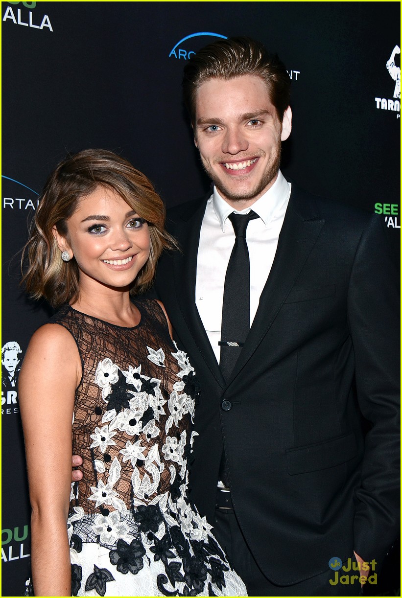 Sarah Hyland & Dominic Sherwood Hit the 'See You in Valhalla' Red Carpet Together