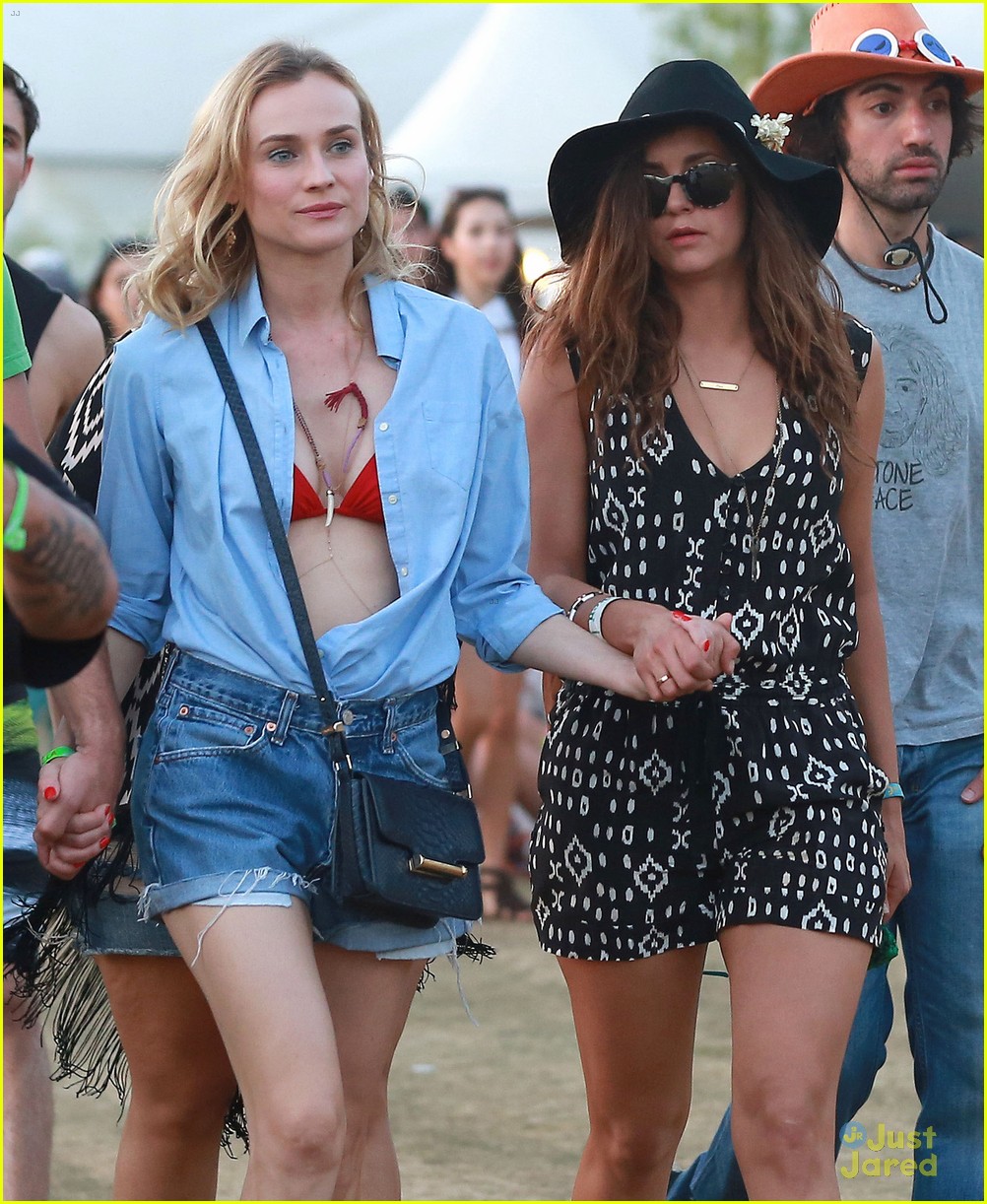 Nina Dobrev Takes on Coachella 2015 With Joshua Jackson & Diane Kruger!