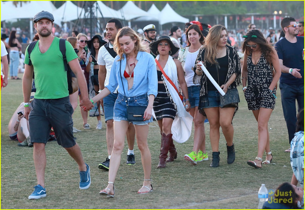 Nina Dobrev Takes on Coachella 2015 With Joshua Jackson & Diane Kruger!