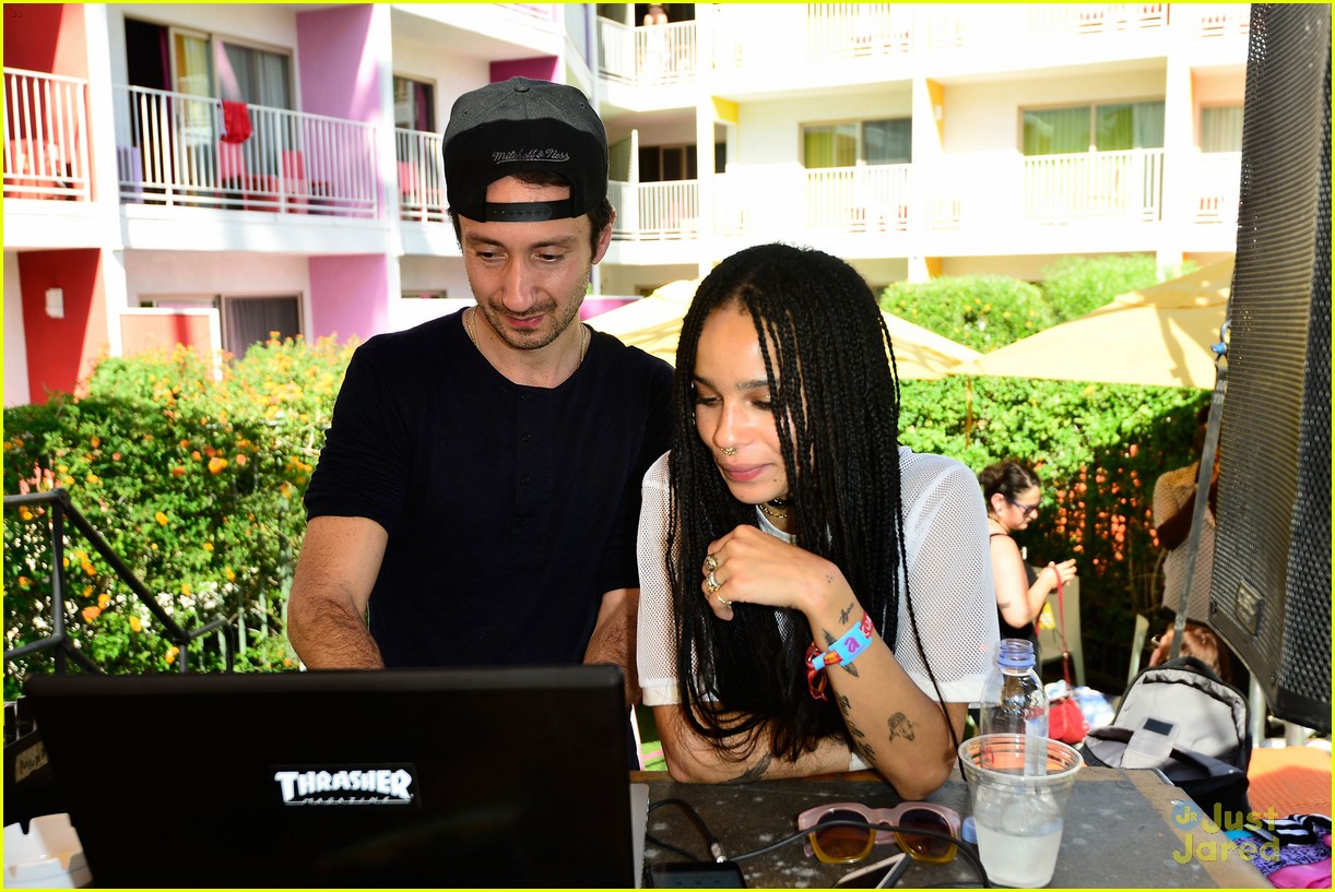 Zoe Kravitz Hosts Sandro x Yoko Honda Coachella Brunch With Lolawolf