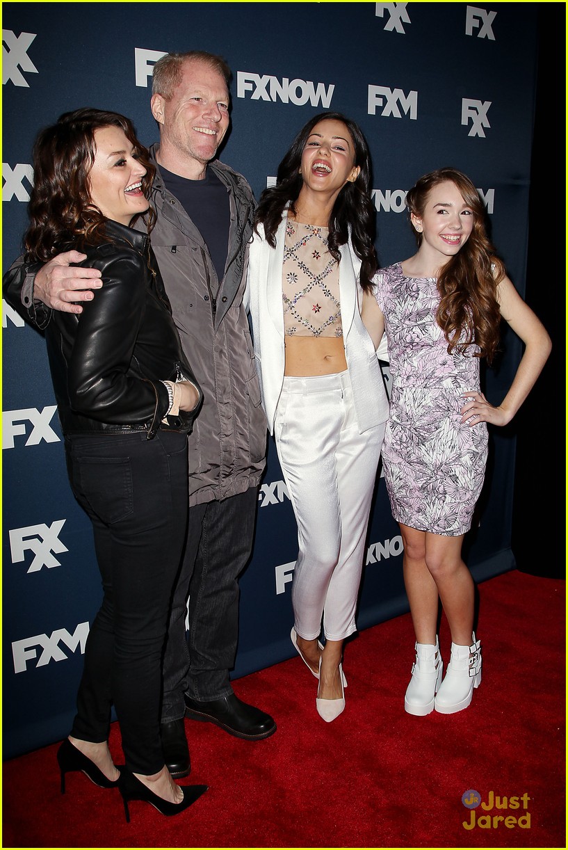 Elizabeth Gillies Hits FX's Upfront Bowling Party with 'The Americans' Cast