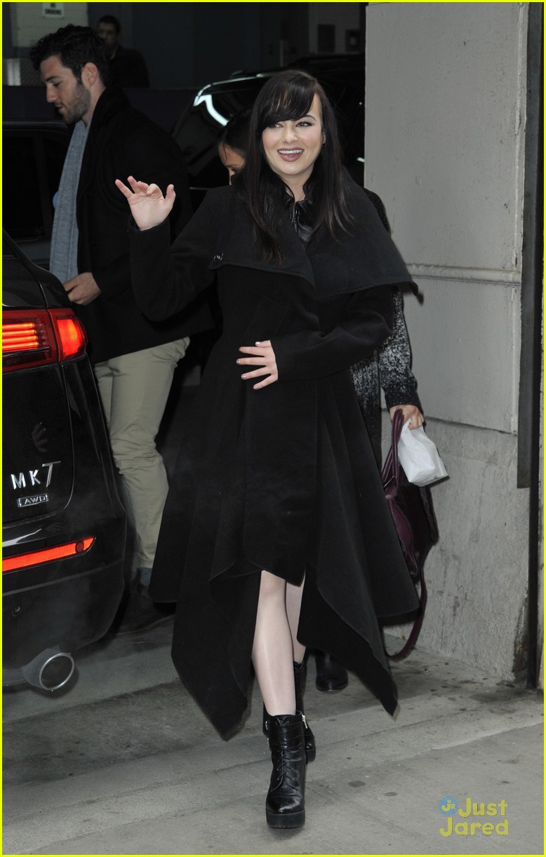Ashley Rickards Promotes New Book In New York City