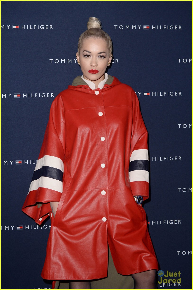 Rita Ora & Boyfriend Ricky Hilfiger Look Perfect Together at Tommy Hilfiger Opening