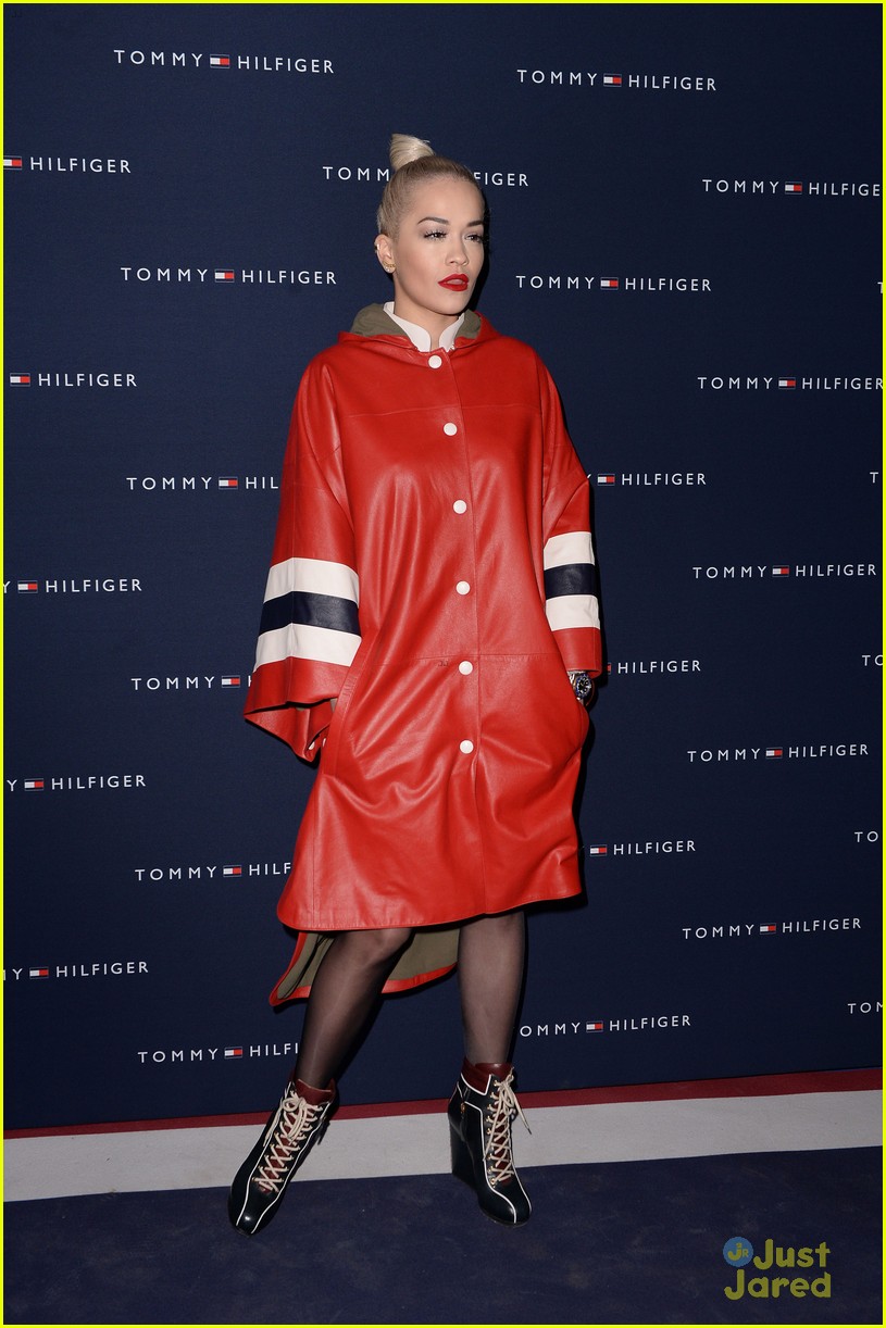 Rita Ora & Boyfriend Ricky Hilfiger Look Perfect Together at Tommy Hilfiger Opening