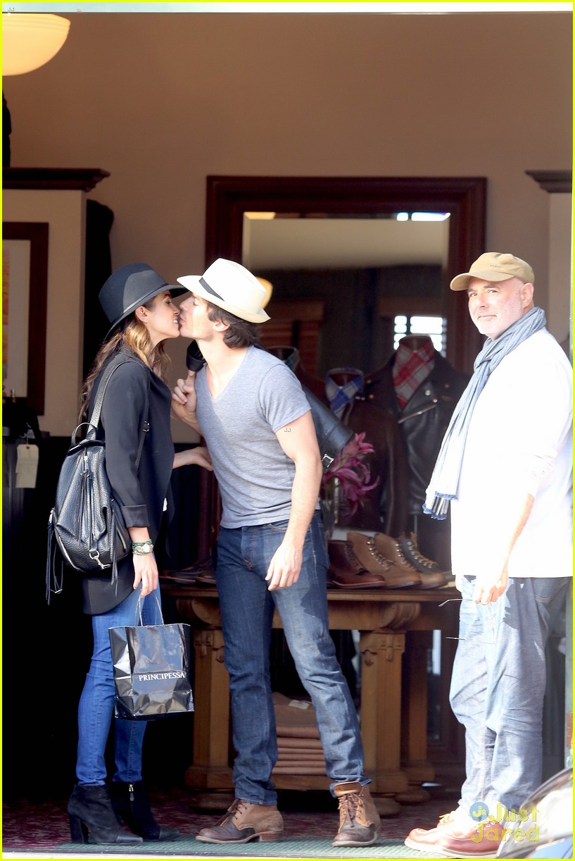 Ian Somerhalder & Nikki Reed Let the Sparks Fly in Venice