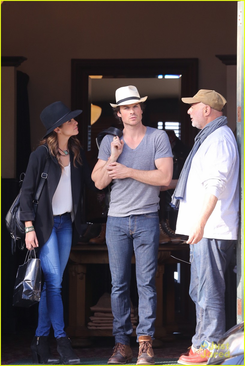 Ian Somerhalder & Nikki Reed Let the Sparks Fly in Venice