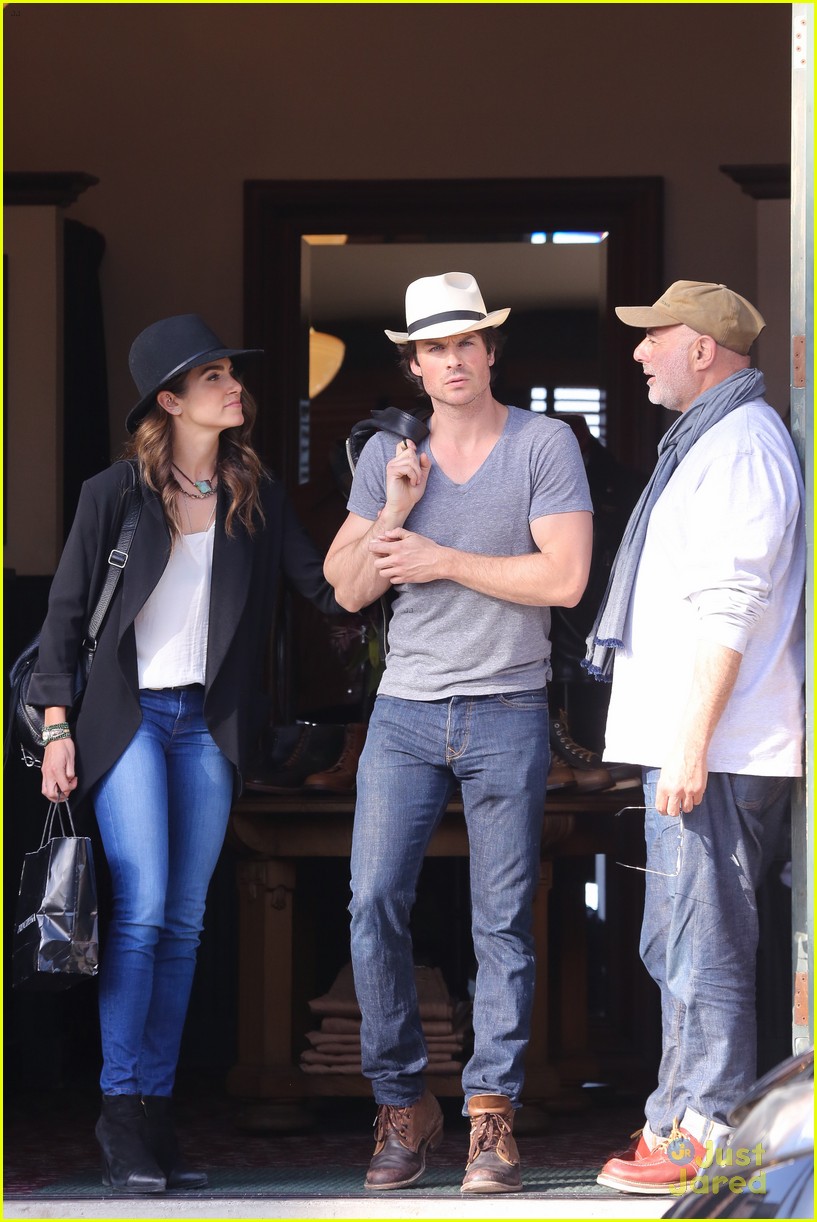Ian Somerhalder & Nikki Reed Let the Sparks Fly in Venice