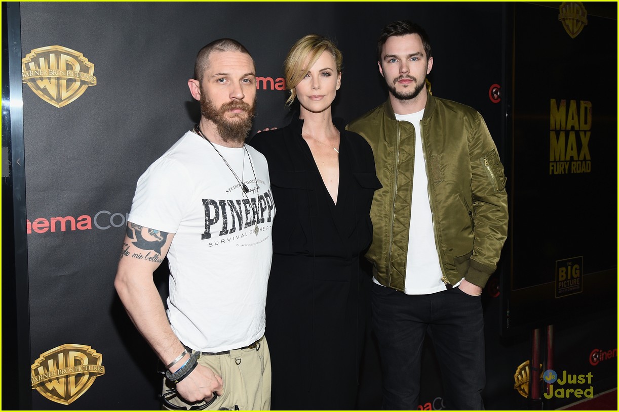 Nicholas Hoult Promotes 'Mad Max: Fury Road' at CinemaCon