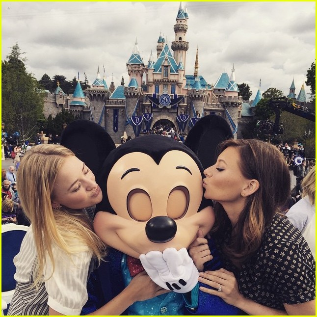 Aly Michalka & Fiance Stephen Ringer Celebrate 60 Years Of DisneyLand
