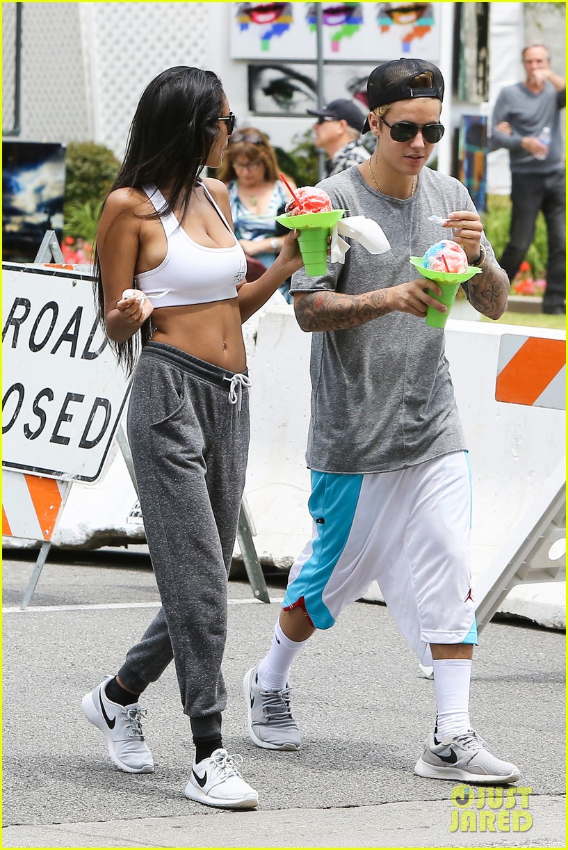 Justin Bieber & Model Jayde Pierce Spend Their Sunday Together