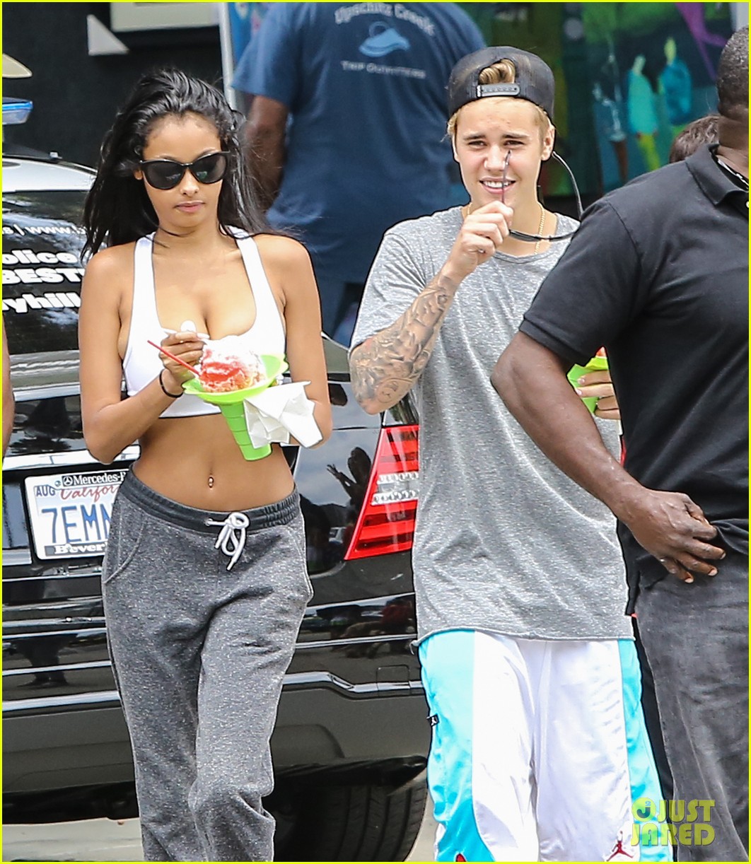 Justin Bieber & Model Jayde Pierce Spend Their Sunday Together
