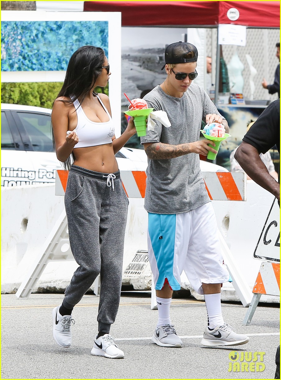 Justin Bieber & Model Jayde Pierce Spend Their Sunday Together