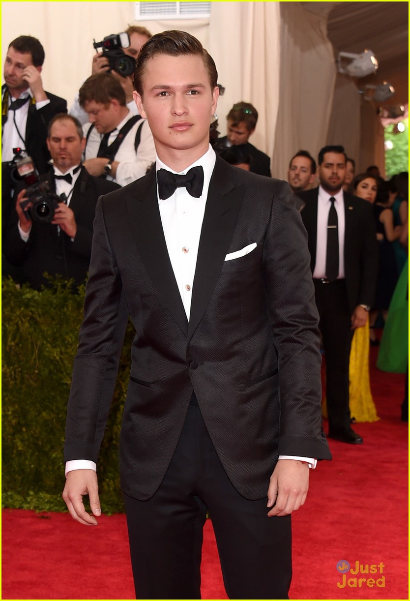 Ansel Elgort is Swoonworthy in a Bow Tie at Met Gala 2015
