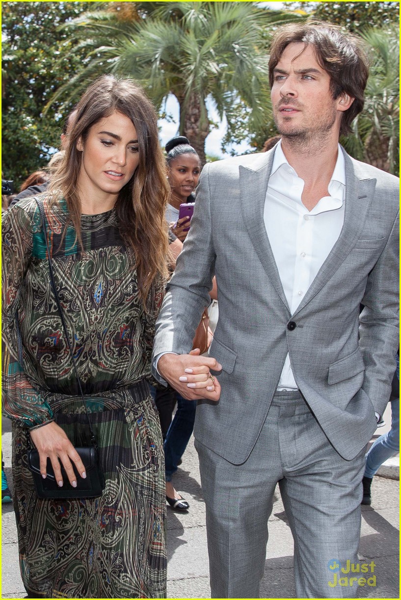 Ian Somerhalder & Nikki Reed Jet Out of Cannes Together
