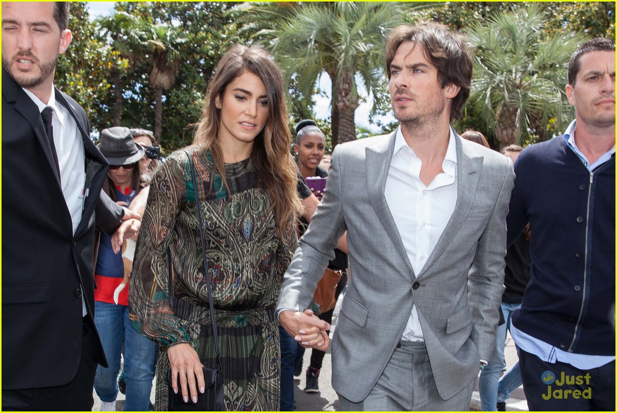 Ian Somerhalder & Nikki Reed Jet Out of Cannes Together