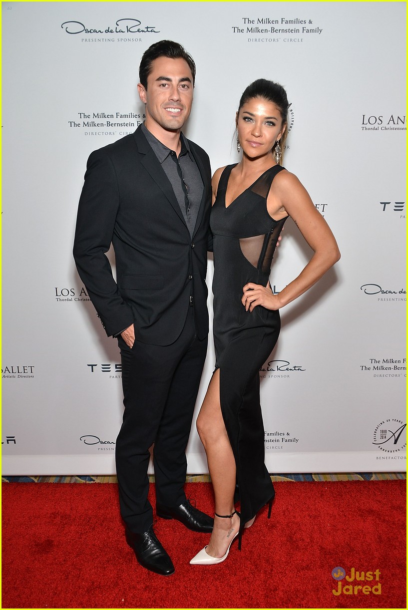 Jessica Szohr & Boyfriend Scotty McKnight Make Red Carpet Debut at Los Angeles Ballet Gala 2015