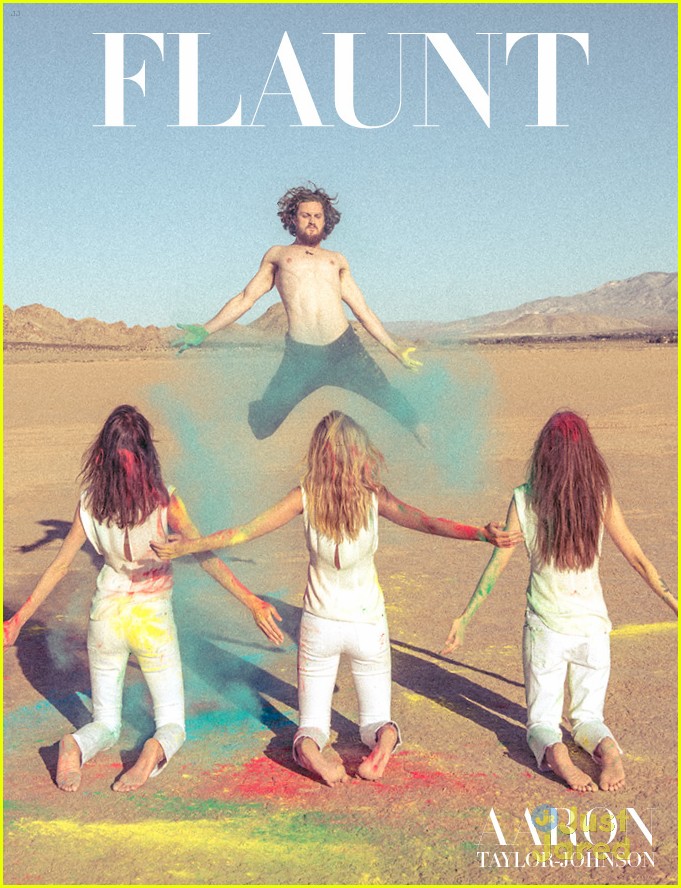 Avengers' Aaron Taylor-Johnson 'Flaunts' His Body in New Magazine Spread!