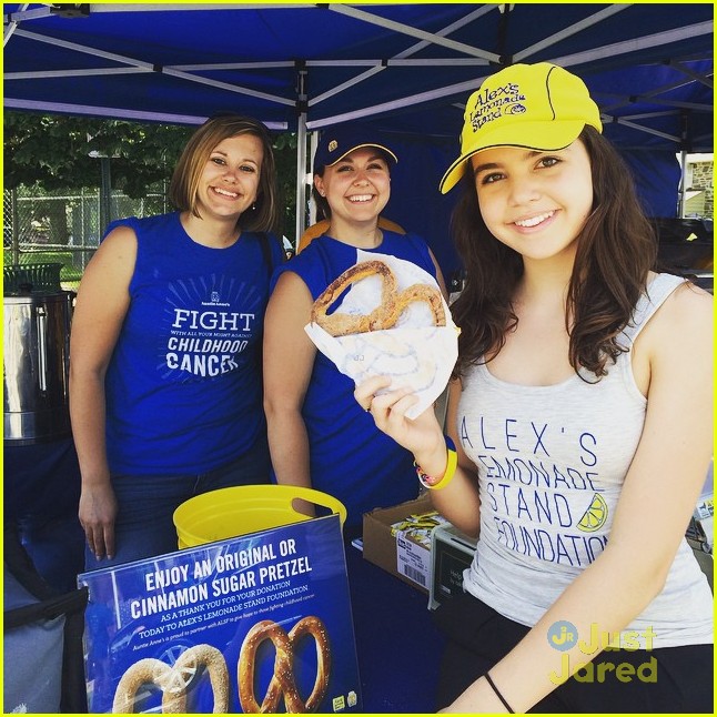 Bailee Madison Teams With Alex's Lemonade Stand To Inspire & Spreads Awareness of Pediatric Cancer in Philadelphia