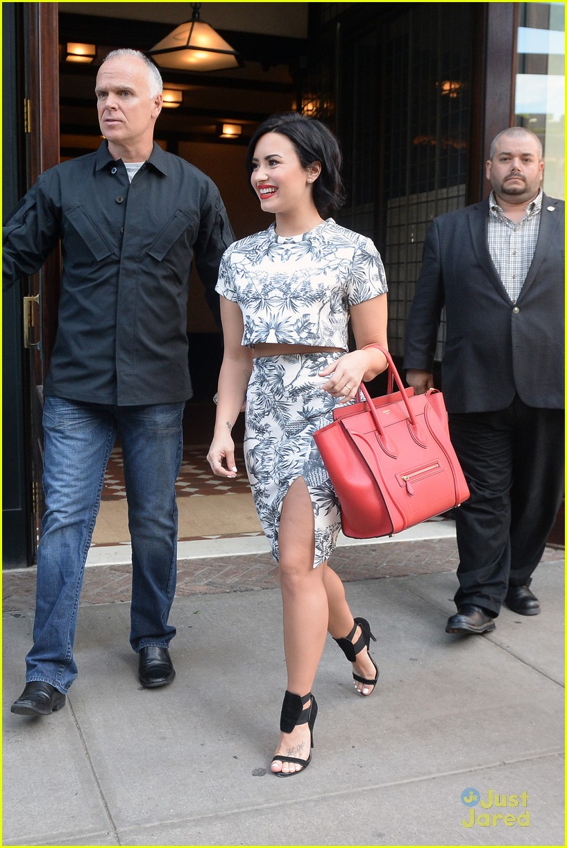 Demi Lovato Poses For Giant Group Selfie Ahead of DigiFest