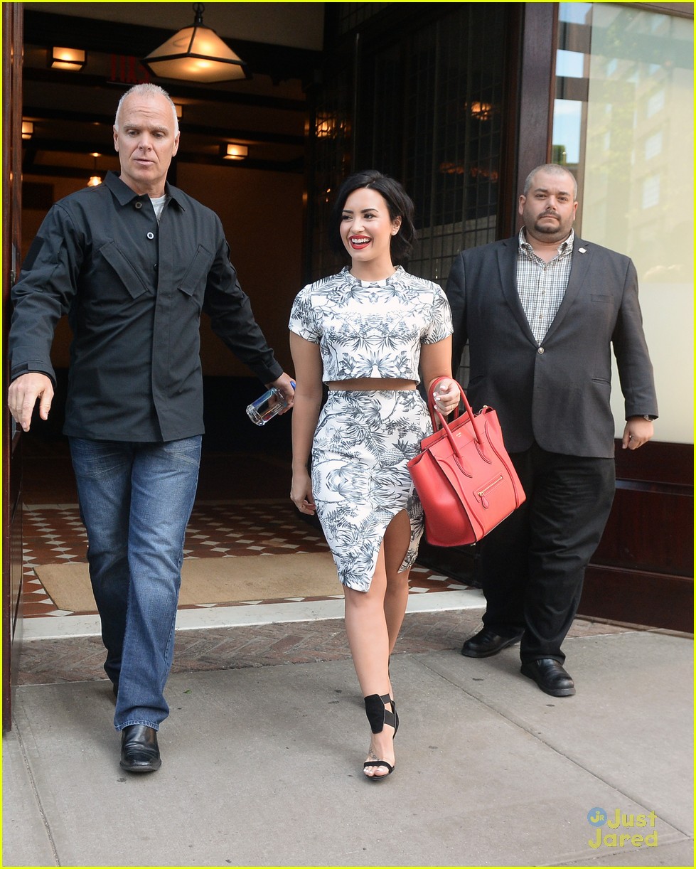 Demi Lovato Poses For Giant Group Selfie Ahead of DigiFest