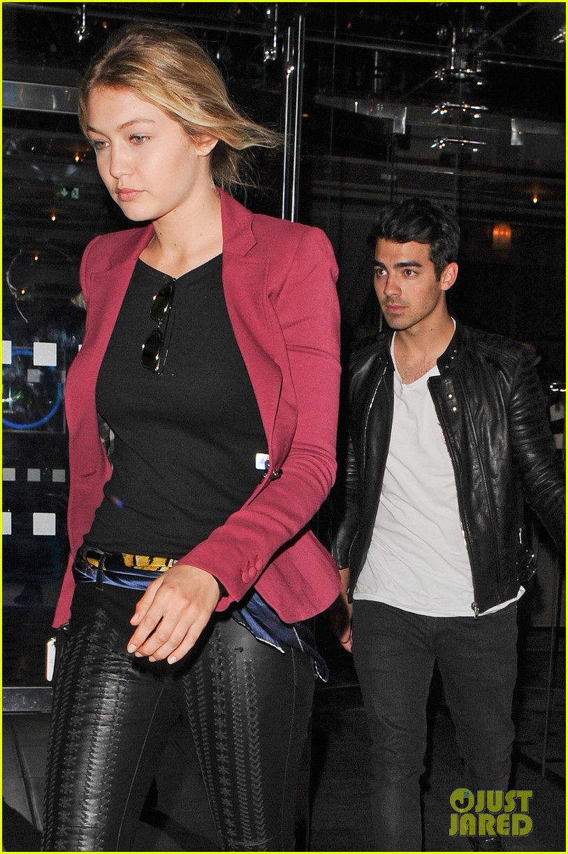 Gigi Hadid & Kendall Jenner Hit the Town with Joe Jonas