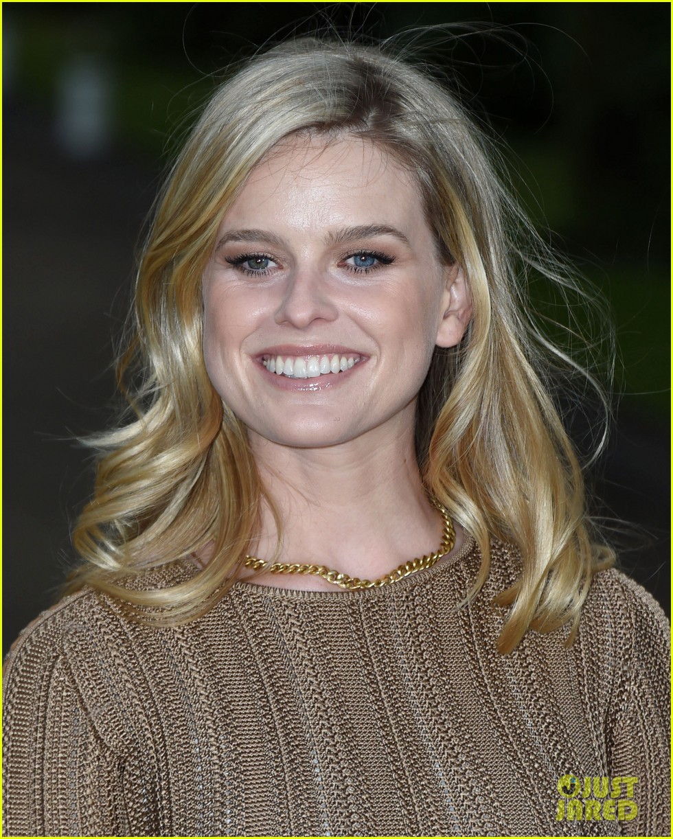 Lily James Gets Ready for Wimbledon at the 'Vogue' Party!