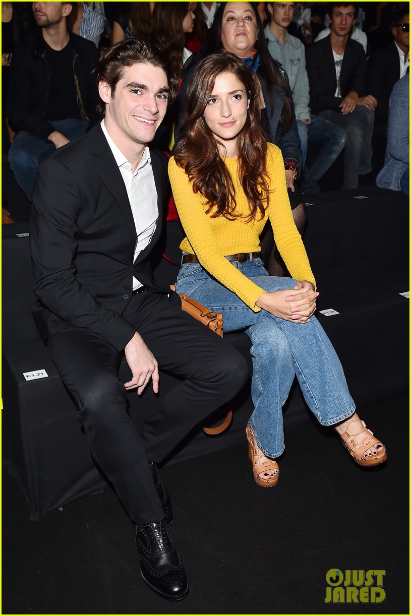 Joe Jonas & Nolan Gerard Funk Buddy Up At Dsquared2 Fashion Show!