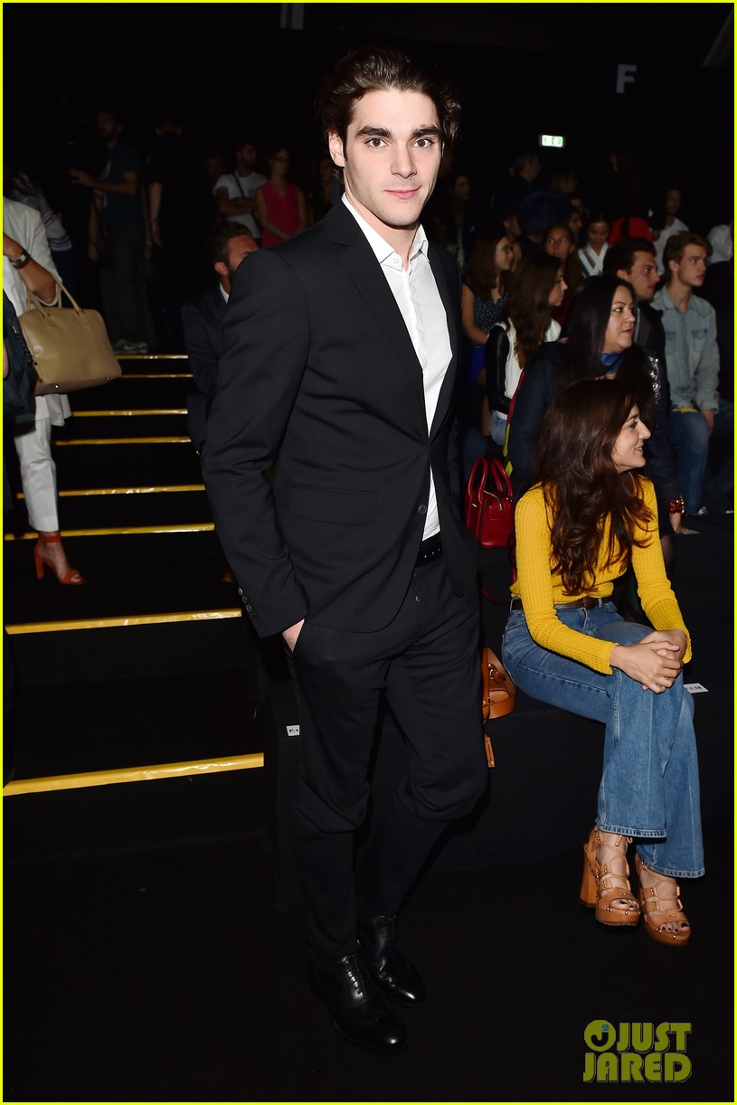 Joe Jonas & Nolan Gerard Funk Buddy Up At Dsquared2 Fashion Show!