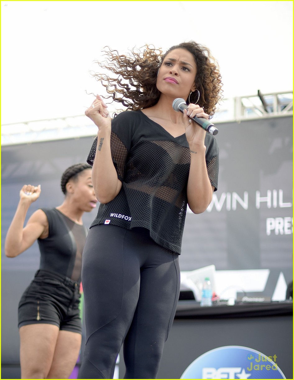 Jordin Sparks Kicks Off the BET Experience 2015 in LA