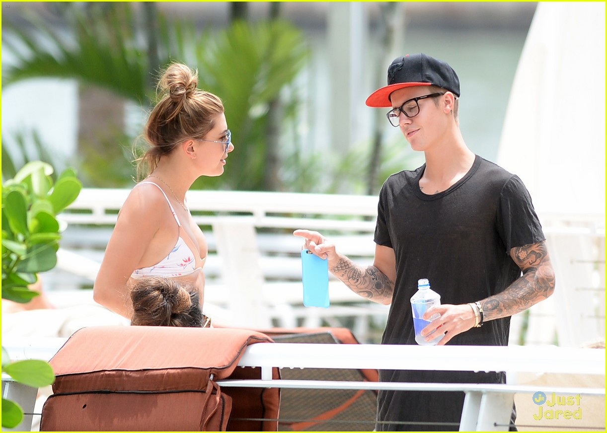 Justin Bieber's Calvins Turn See-Through While Jet Skiing with Hailey Baldwin!