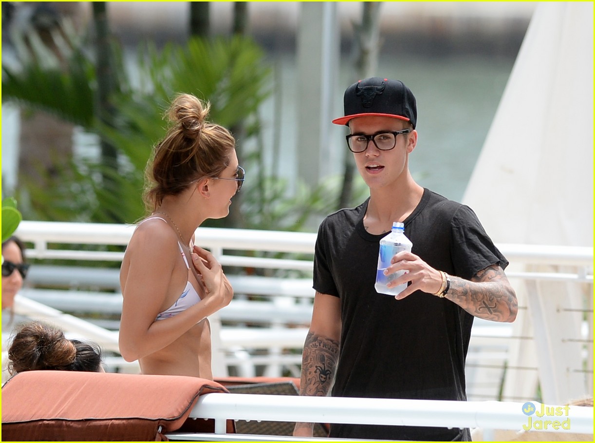 Justin Bieber's Calvins Turn See-Through While Jet Skiing with Hailey Baldwin!