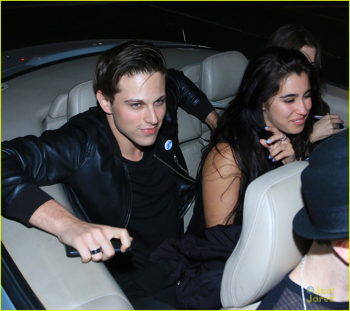 Lauren Jauregui Has Early Birthday Dinner Out With Noah Bernadout