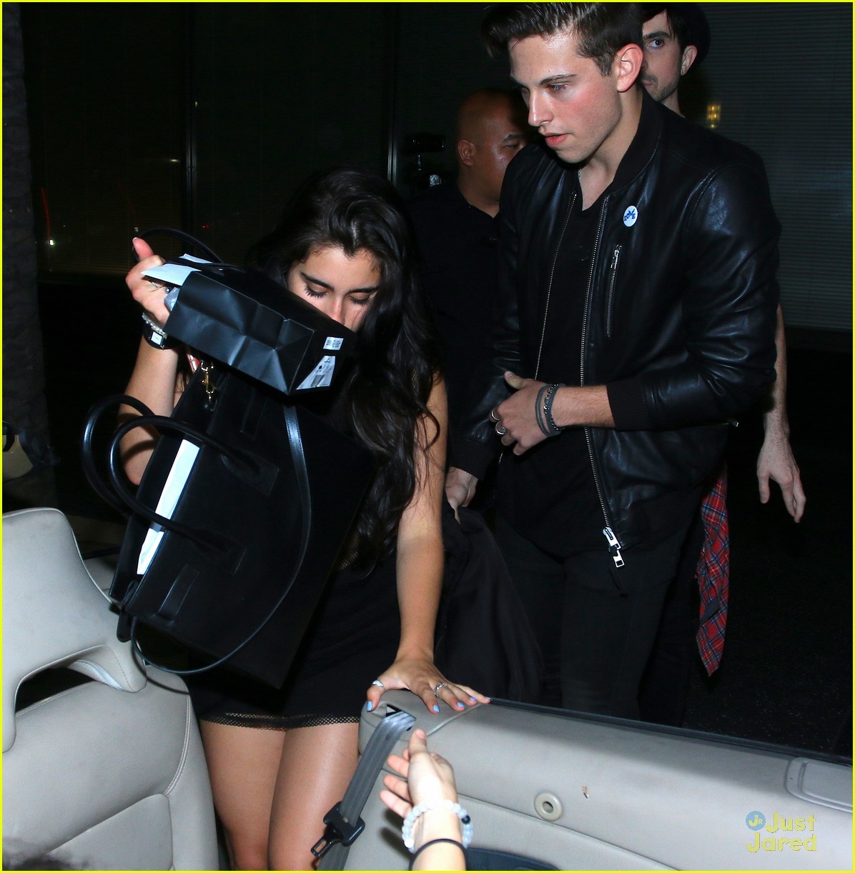 Lauren Jauregui Has Early Birthday Dinner Out With Noah Bernadout